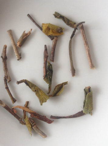 Photo of rolled tea leaf