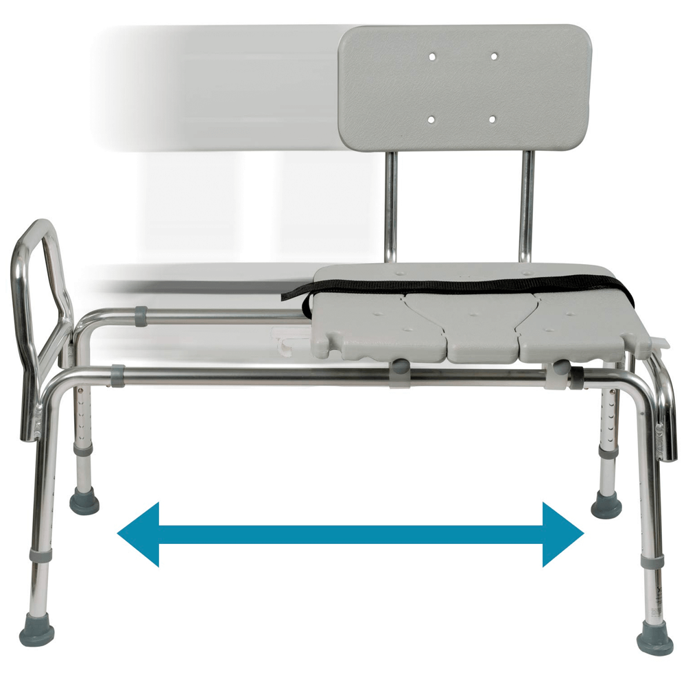 Tub Transfer Bench With Sliding Chair - Senior Safety Device – Senior