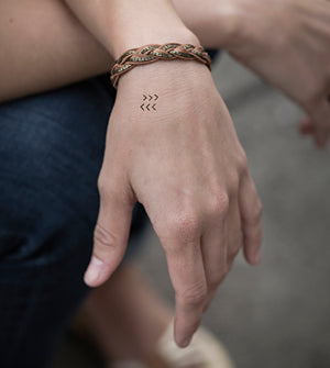 Temporary Tattoo - Micro Geometric Shapes