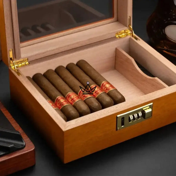 Cave à Cigare - Enigma Style - - cave a cigare - Cadeau, Noël, Anniversaire, Original, Fête des pères, fête des mères - Atelier Atypique