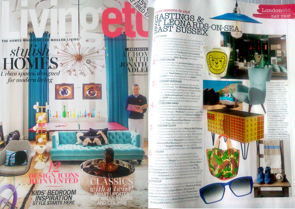 LIVING ETC MAGAZNE SEPT ISSUE PRESS