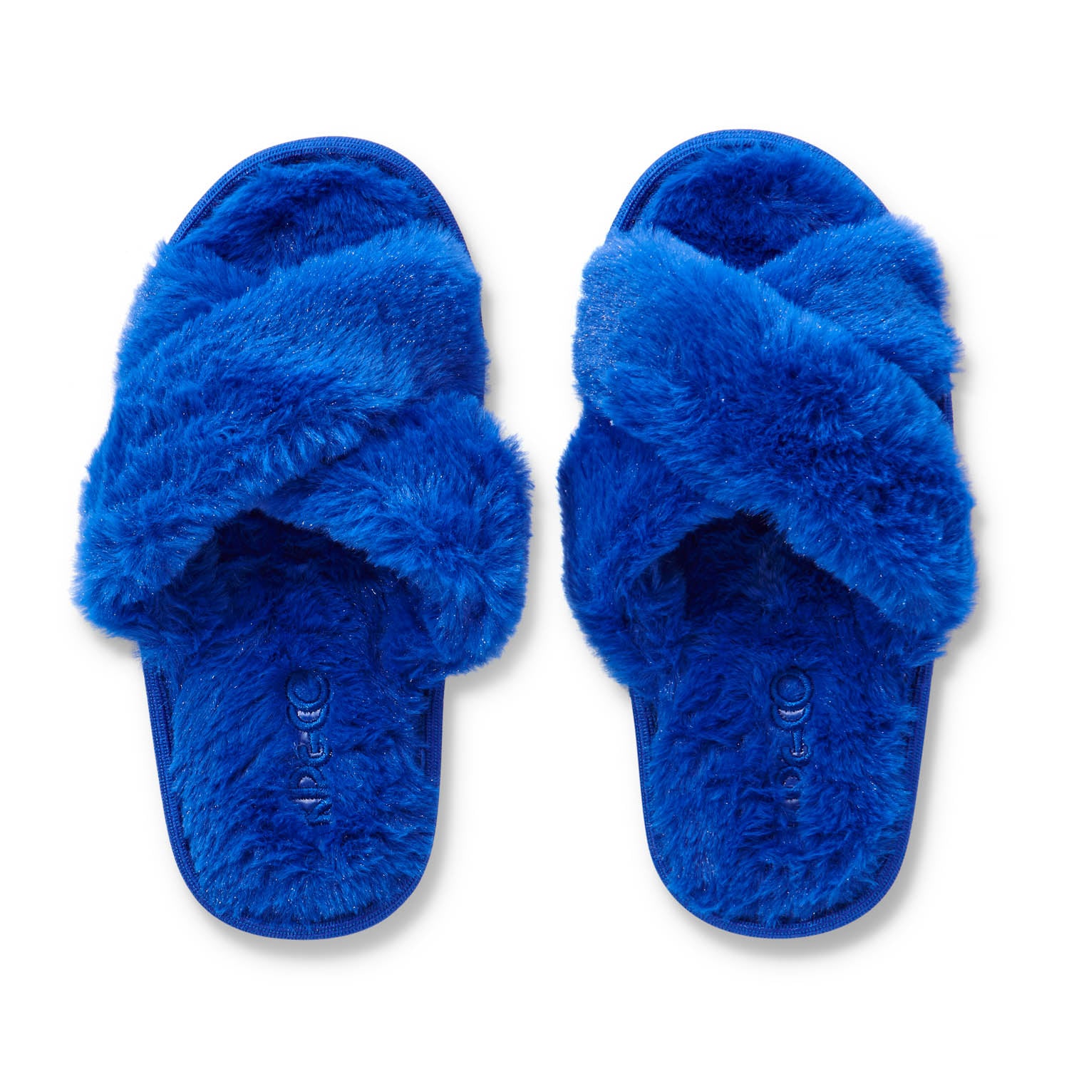 kids blue slippers