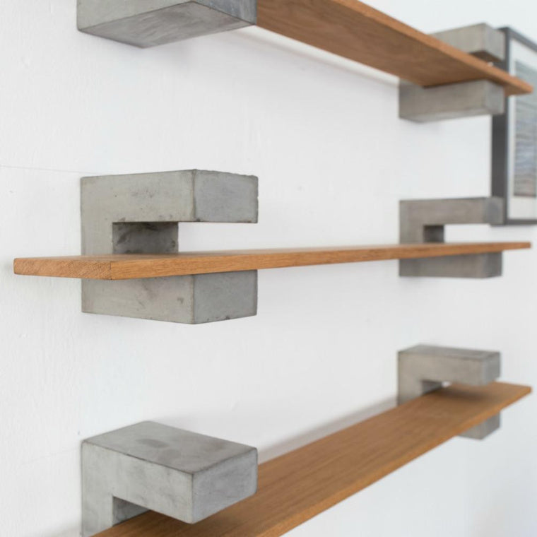 Concrete shelf brackets