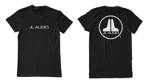 Black Logo T Shirt Gear T Shirts Jla Logo Jl Audio