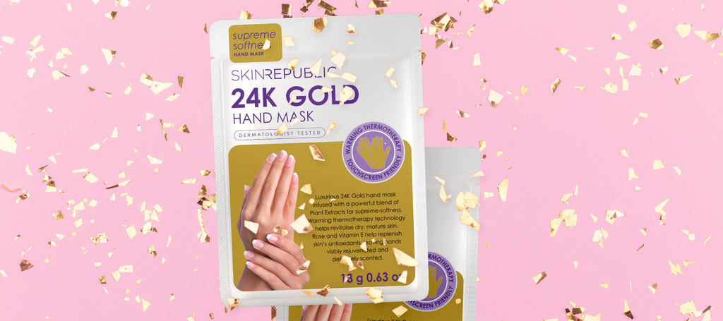 The six best hand masks –  24k Gold Hand Masks - Skin Republic