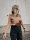 High Waisted Black Ankle Length Jeans