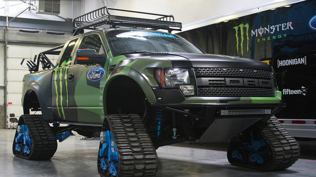 Ken Block's custom Raptortrax with SVC Offroad parts