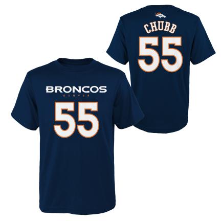 Denver Broncos Youth Navy #55 Bradley 