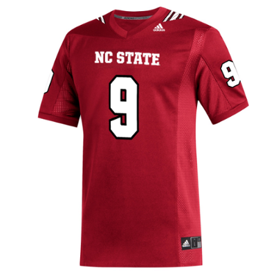 NC State Wolfpack Adidas Red #9 Bradley 