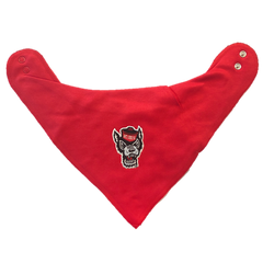 red bandana bib