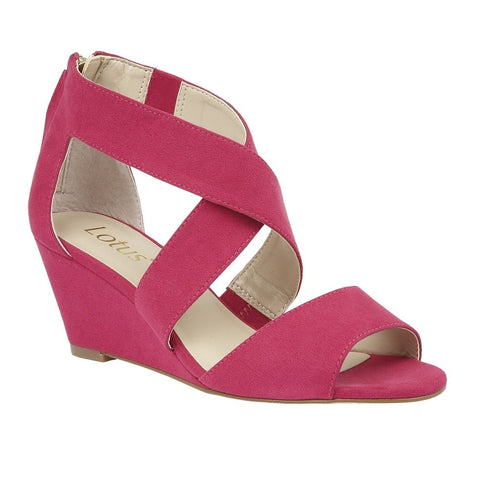 Lotus Cheeney Raspberry Ladies Shoe 50748