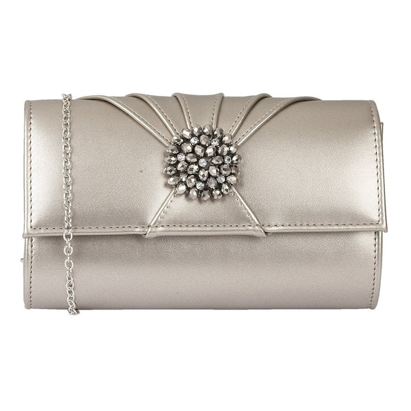 pewter handbag