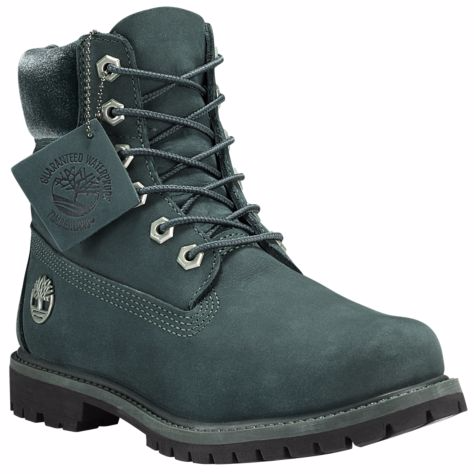 timberland dark green boots