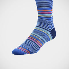 'Stripes on Blue' sock