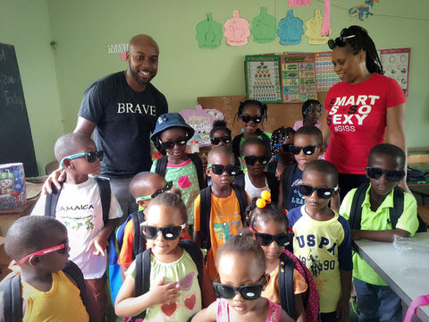 Children in Jamaica with Smart is so Sexy Clothing