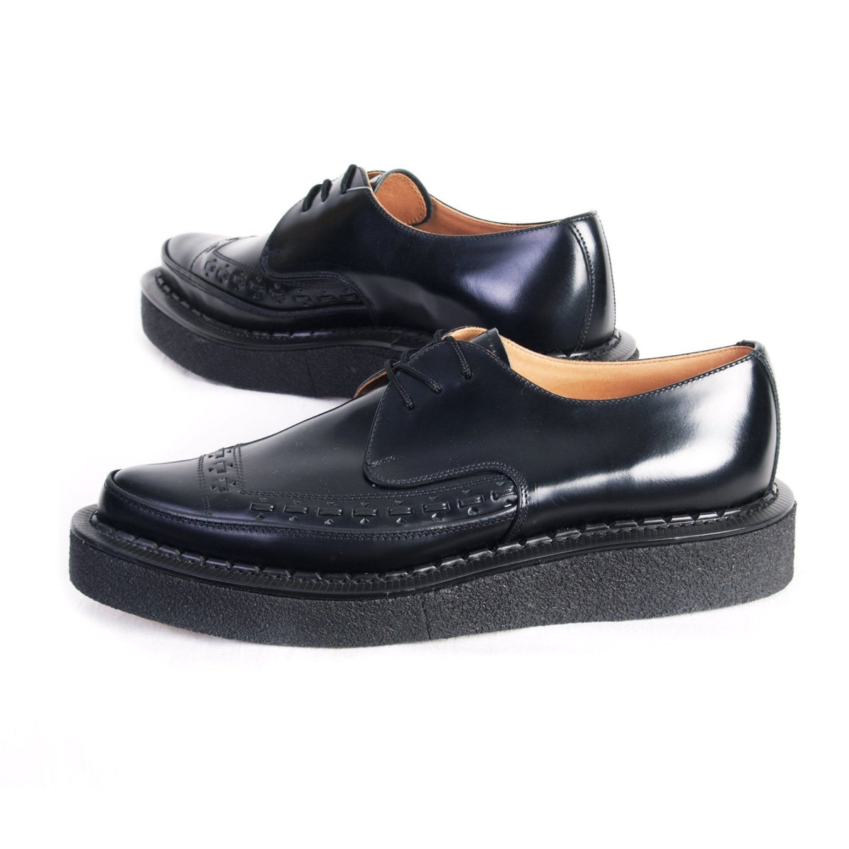 GEORGE COX 3705 V GIBSON BLACK SIZE7-