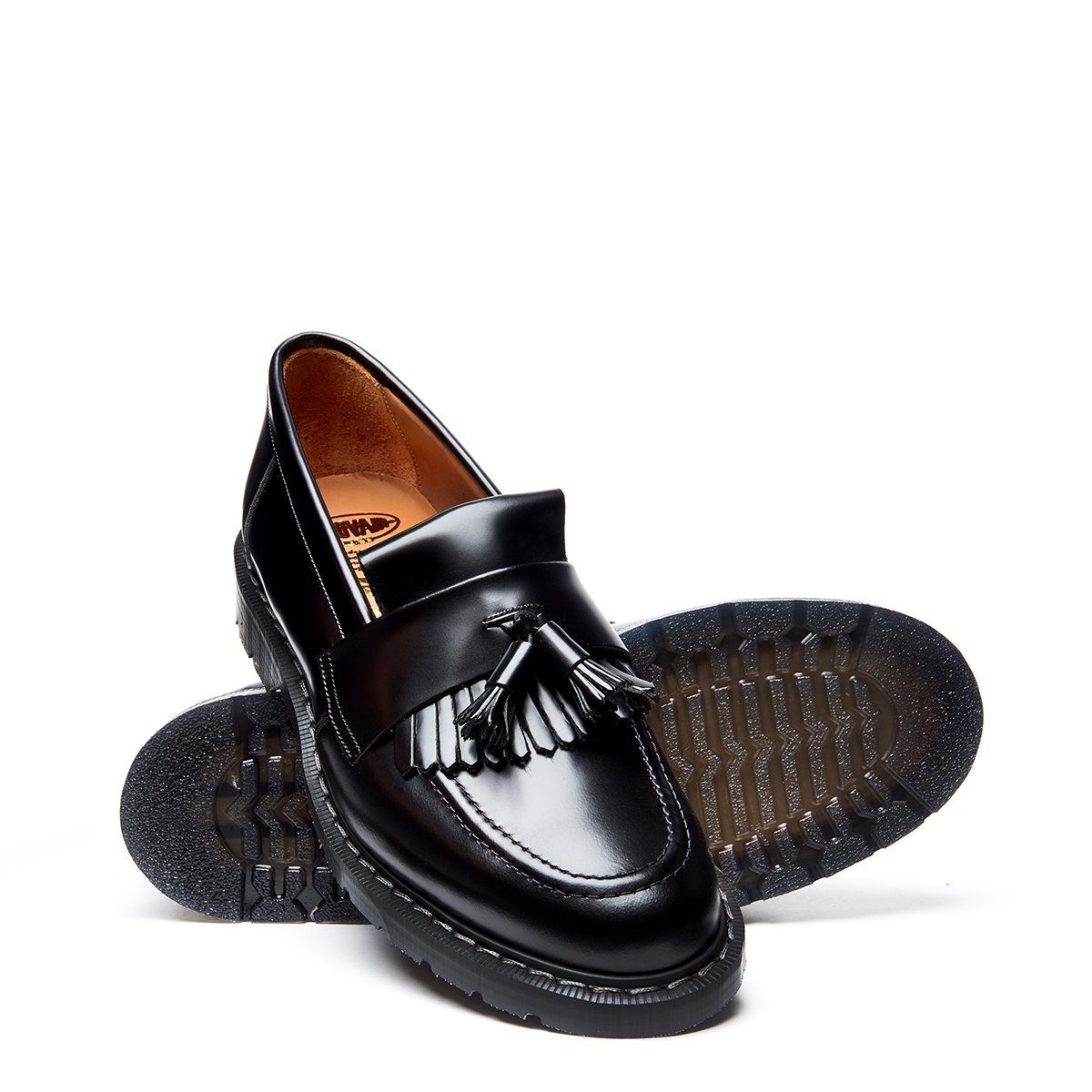 TASSEL LOAFER | Black High Shine 