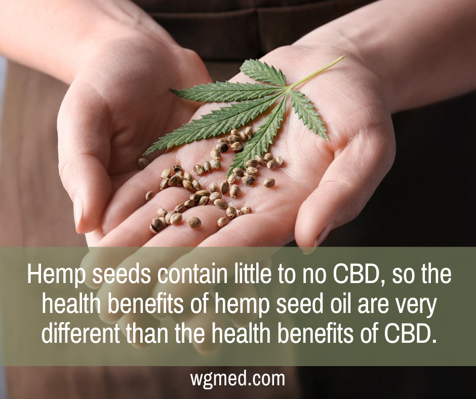 CBD vs Hemp Seed Oil