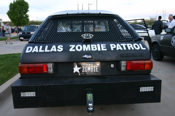 Dallas Zombie Patrol Subaru.
