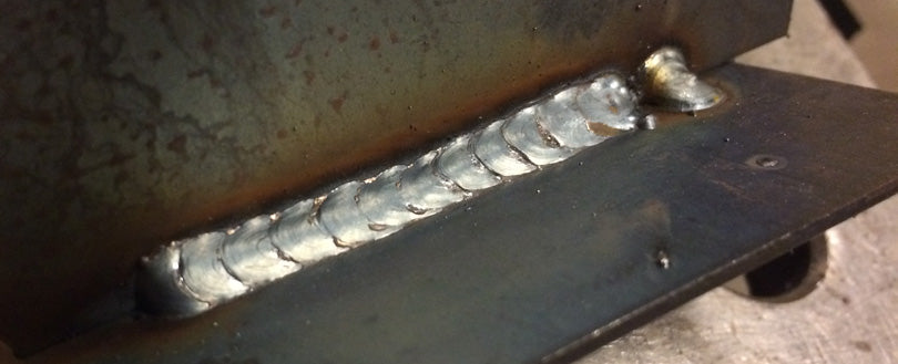 Example of a good TIG weld.