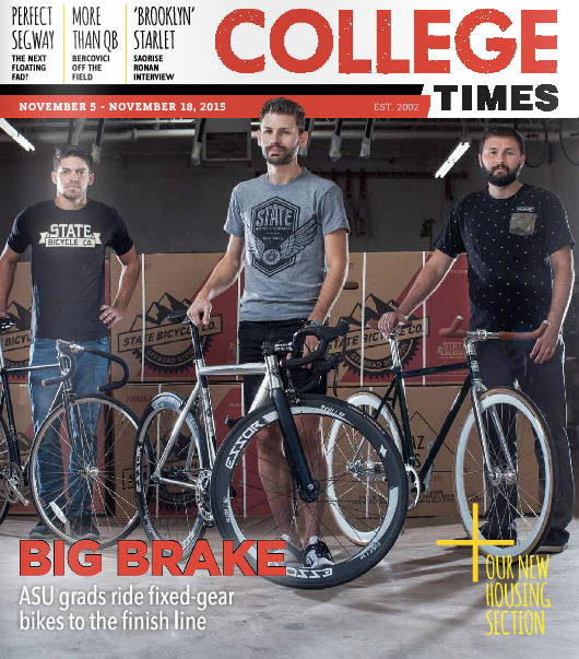 College Times | ASU College Grads Ride Fixed-Gear Bikes To The Finish Line