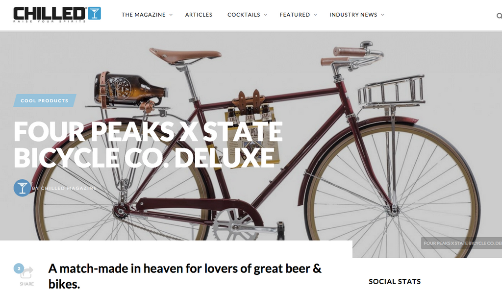 Chilled | Four Peaks X State Bicycle Co.