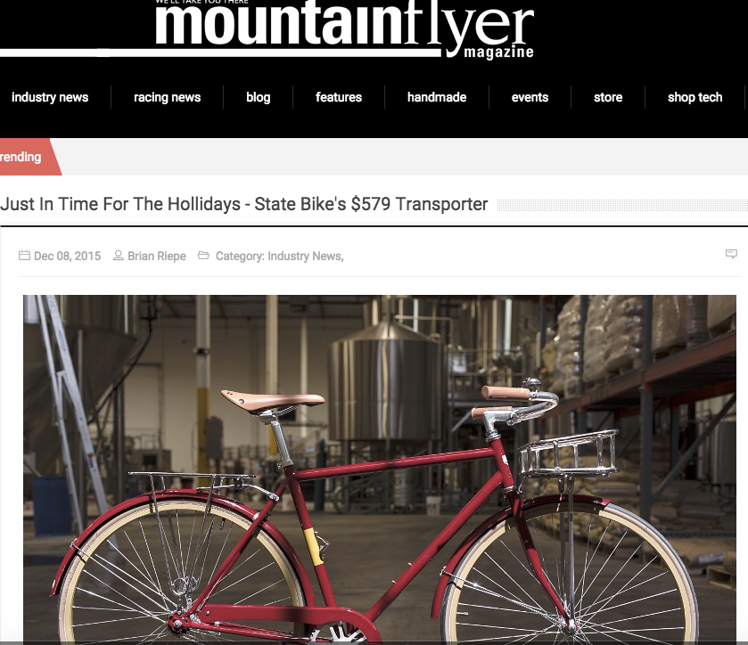 Mountain Flyer | Just In Time For The Holidays