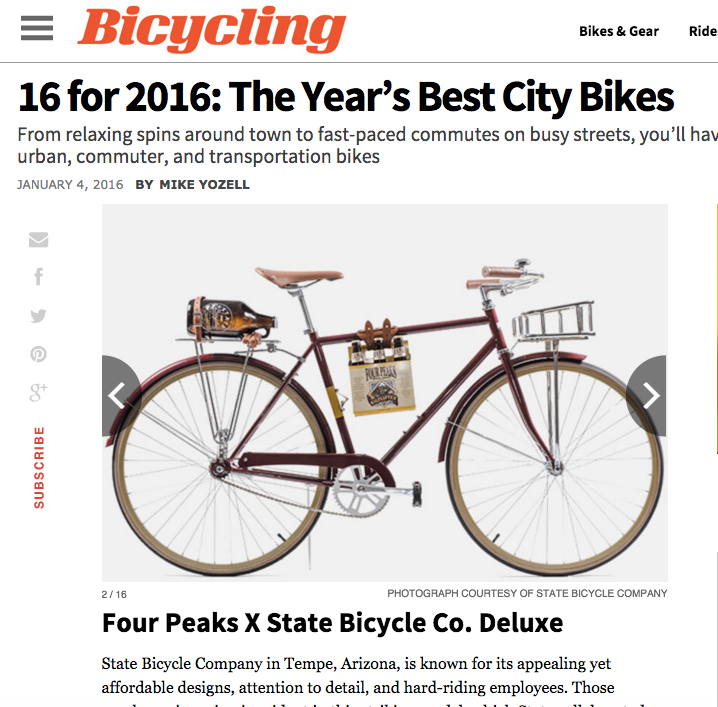 Bicycling | Reviews 16 for 2016: The Year’s Best City Bikes