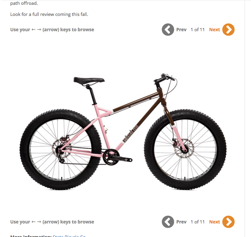Ohio Outside | Sub $700 Fat Bike From State Bicycle Co.