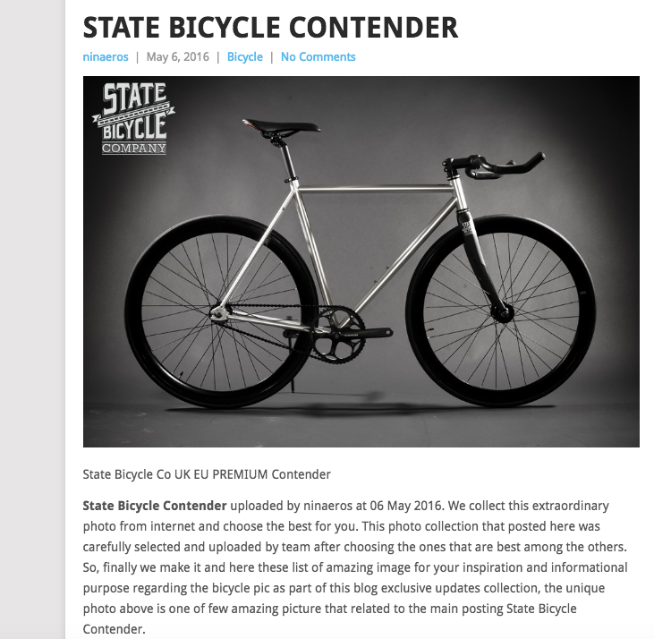 Chopper Bicycle | State Bicycle Contender