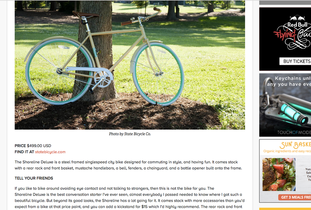 Momentum Mag | State Bicycle Co. Shoreline Deluxe City Bike Review