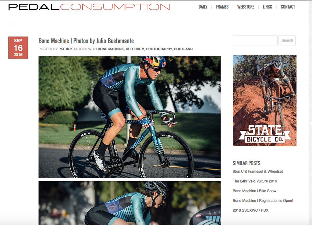 Pedal Consumption | Team Riders featured at Bone Machine Crit