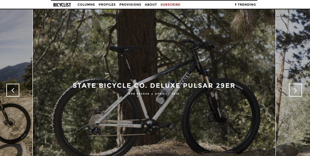 Socal Bicyclist | State Bicycle Co. Deluxe Pulsar 29er