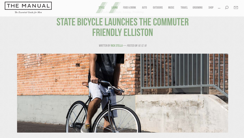 The Manual | State Bicycle Co. Launch the commuter friendly Elliston