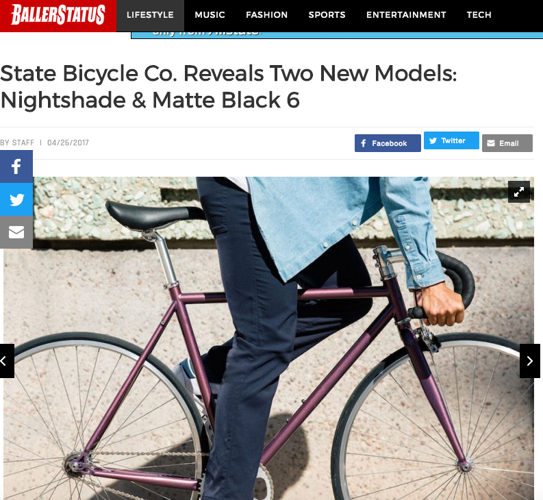 Baller Status | State Bicycle Co. Reveals Two New Models: Nightshade & Matte Black 6