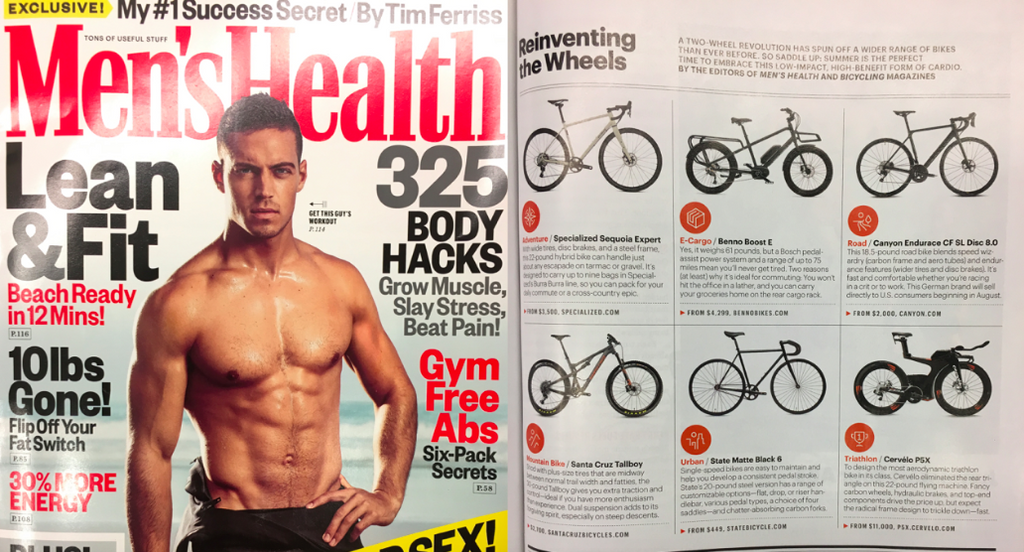 Mens Health | Reinventing the Wheels
