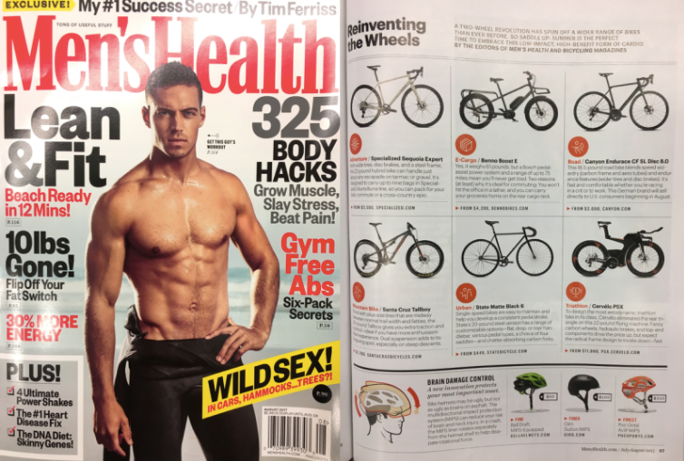 State Bicycle Co. Featured in Mens Health