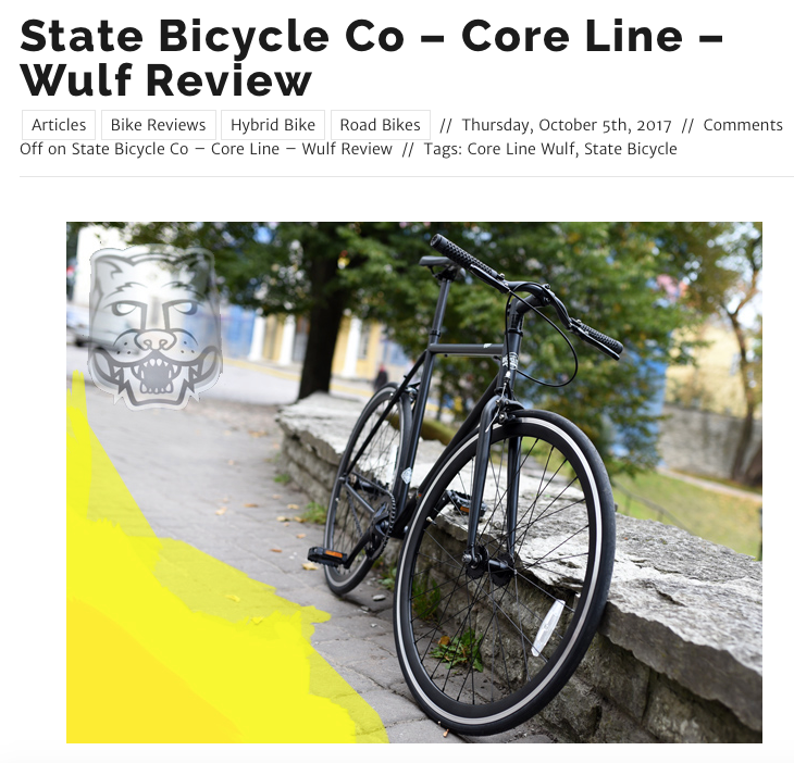 Bicycle Guider | State Bicycle Co – Core Line – Wulf Review