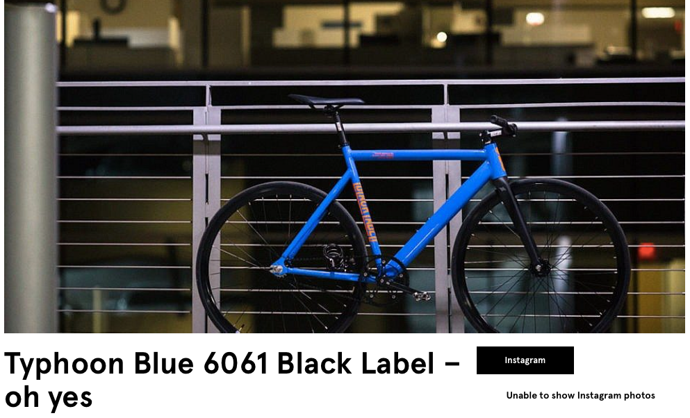 Rawness | Typhoon Blue 6061 Black Label