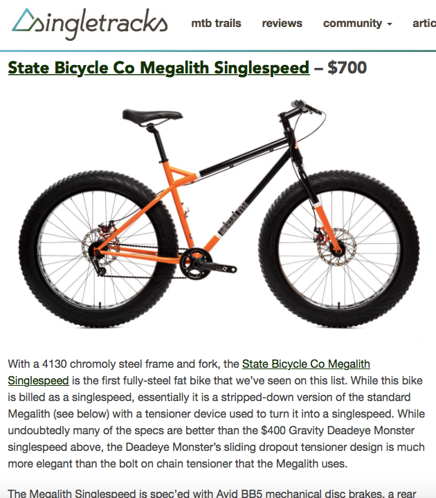 SingleTracks | Buyer’s Guide: Budget Fat Bikes