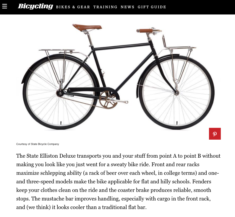 Bicycling Magazine | The Best Bikes for College Students