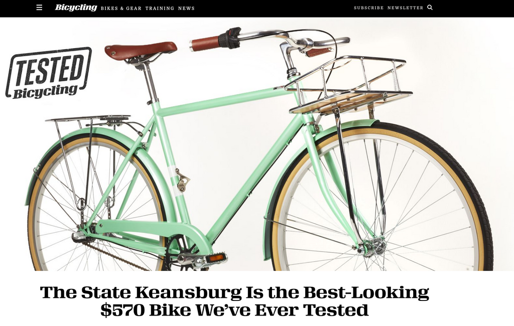 Bicycling Magazine | The State Keansburg Is the Best-Looking $570 Bike We’ve Ever Tested