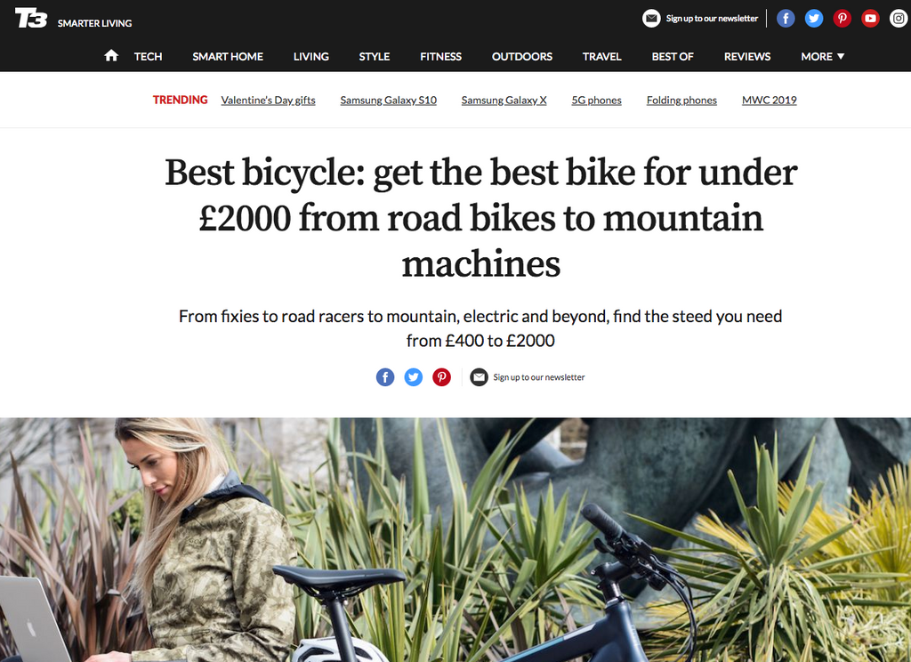 T3 | Best bicycle: get the best bike for under £2000 from road bikes to mountain machines
