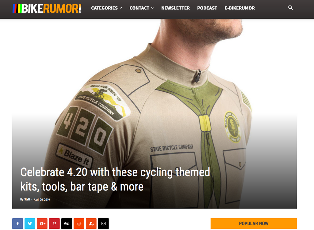 Bike Rumor | Celebrate 4.20 with these cycling themed kits, tools, bar tape & more