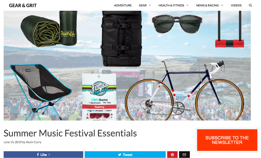 Gear and Grit |Summer Music Festival Essentials