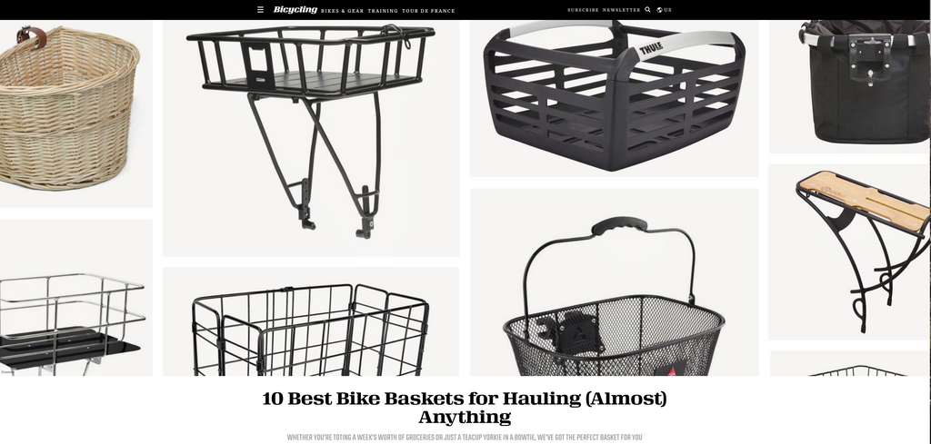 Bicycling | 10 Best Bike Baskets for Hauling (Almost) Anything