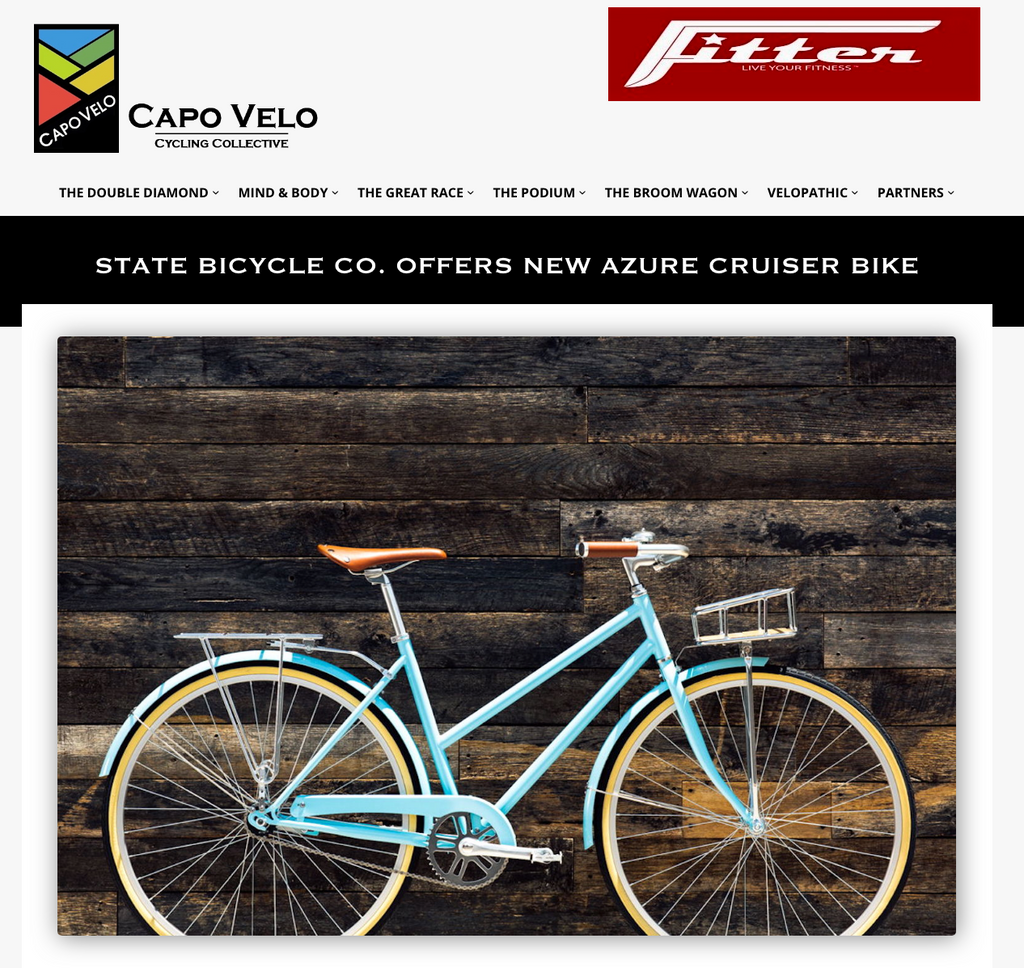 Capo Velo | State Bicycle Co. Offers new Azure Cruiser Bike