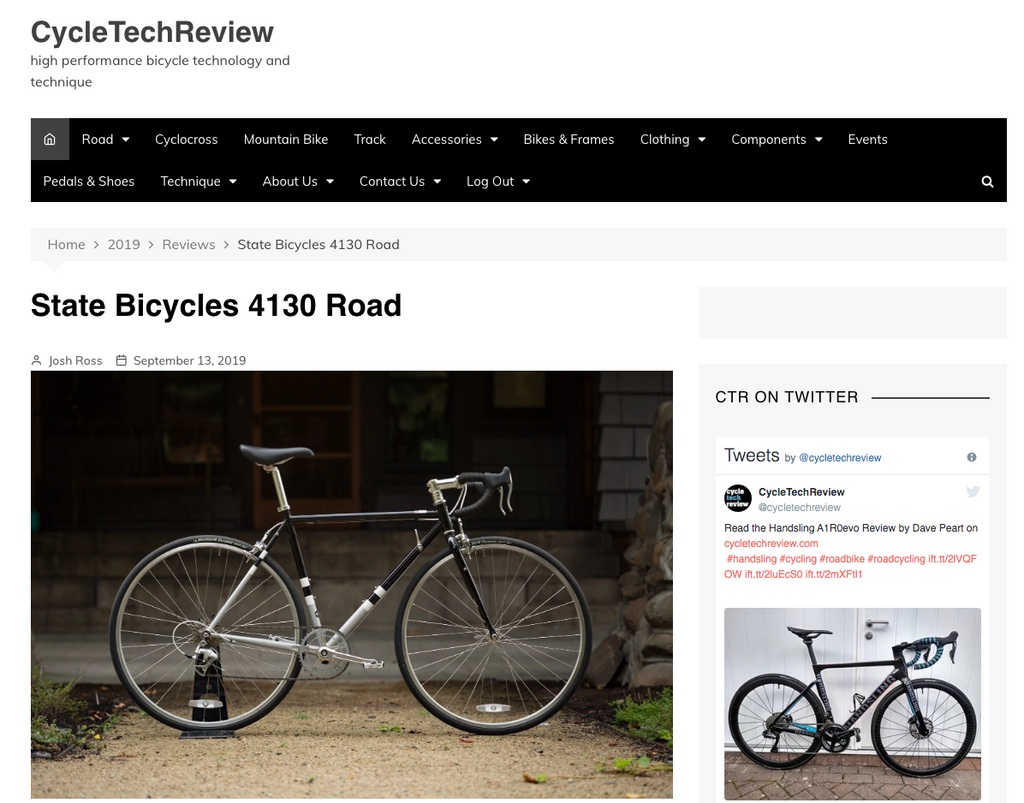 Cycle Tech Review | An In-depth Review of State Bicycle's 4130 Road