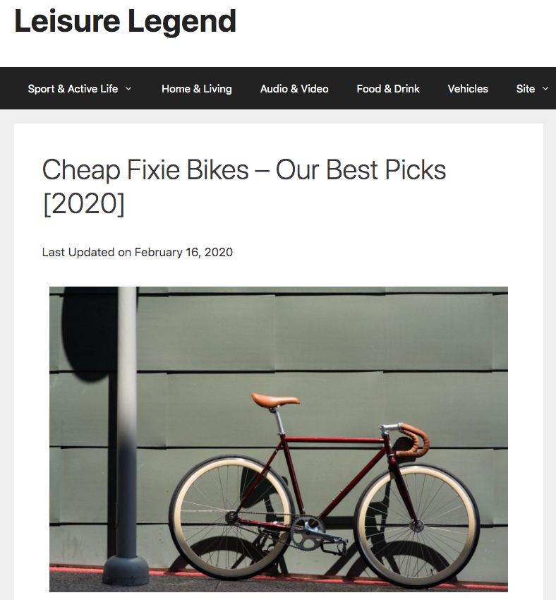 Cheap Fixie Bikes – Our Best Picks [2020]