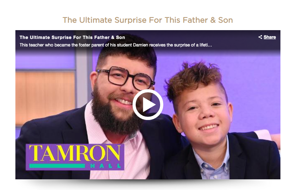 The Ultimate Surprise For This Father & Son